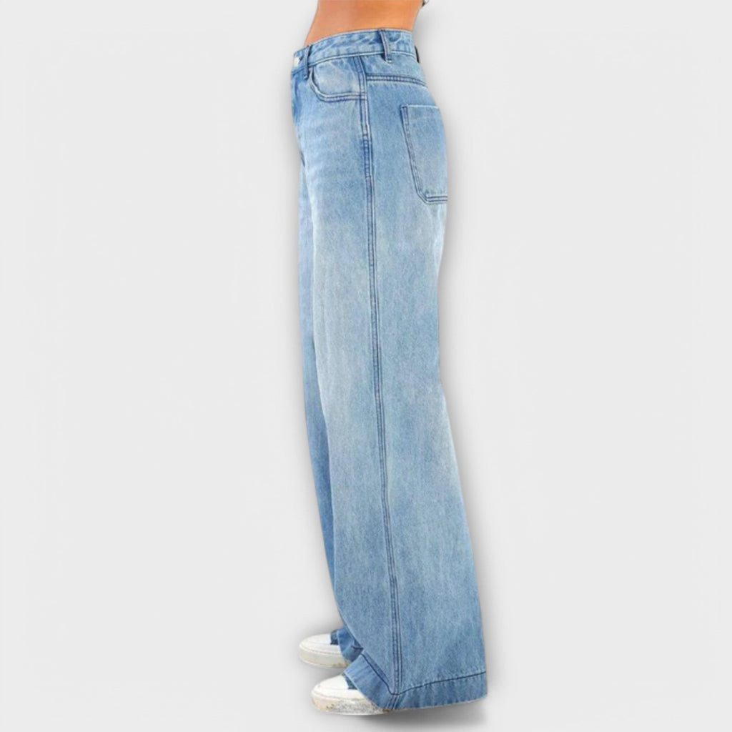 Pantalones anchos para mujer