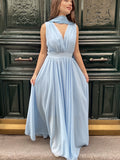 Vestido Largo Gasa