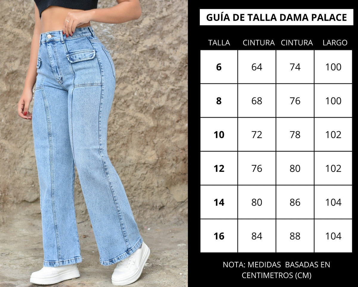 JEANS MUJER  PALACE