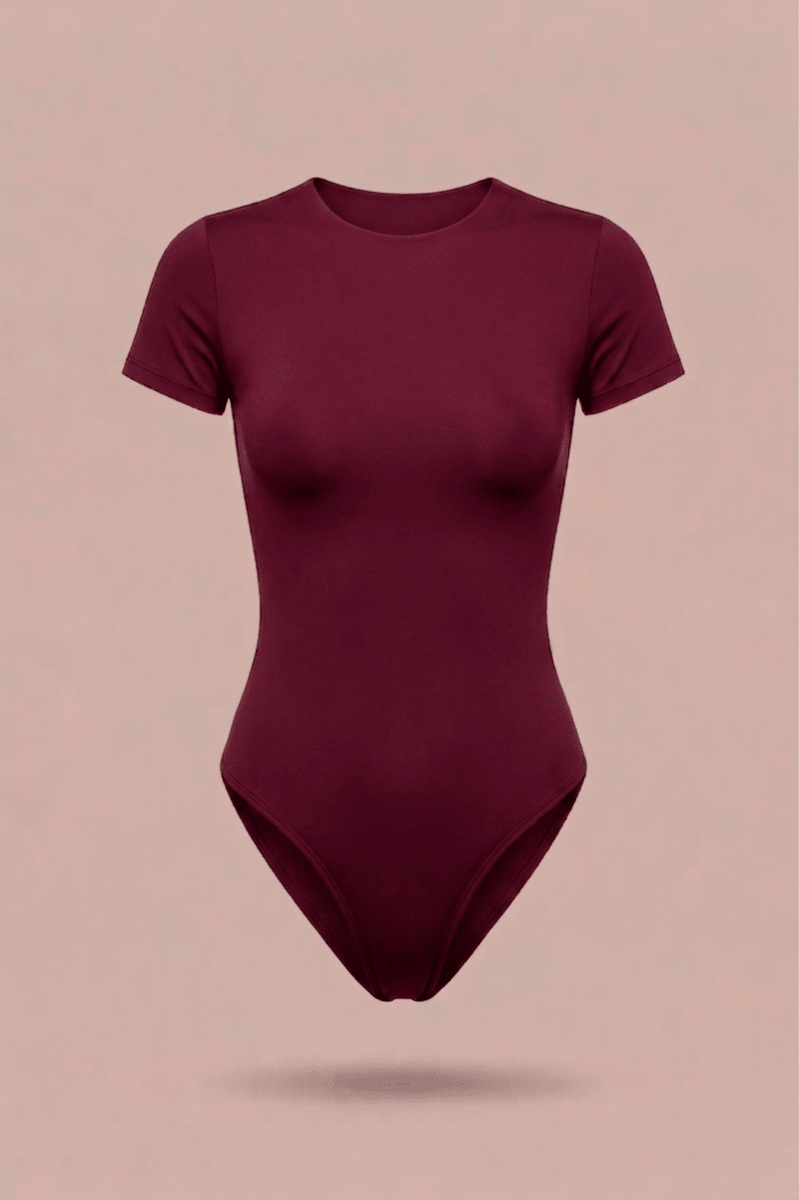 Body en Lycra  - Burgundy