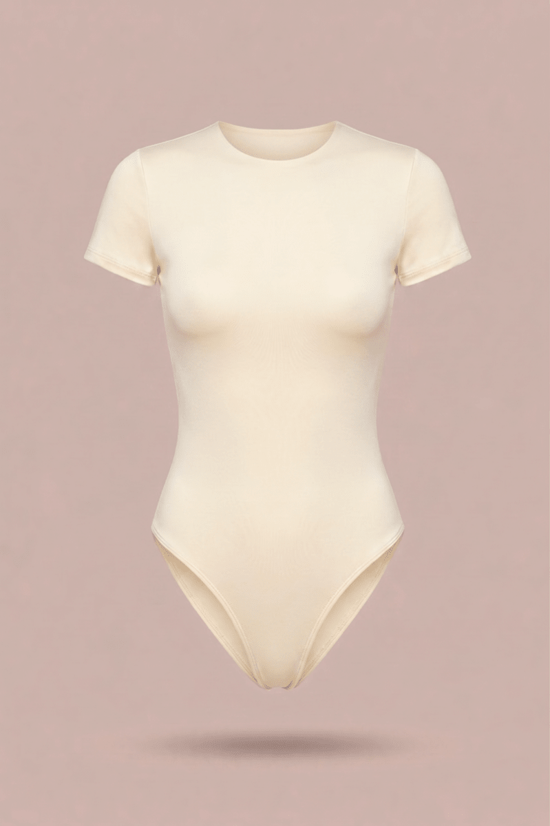 Body en Lycra  - Butter yellow