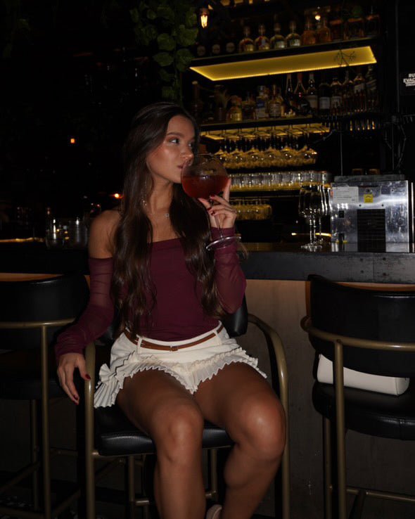 Body en tull - Burgundy