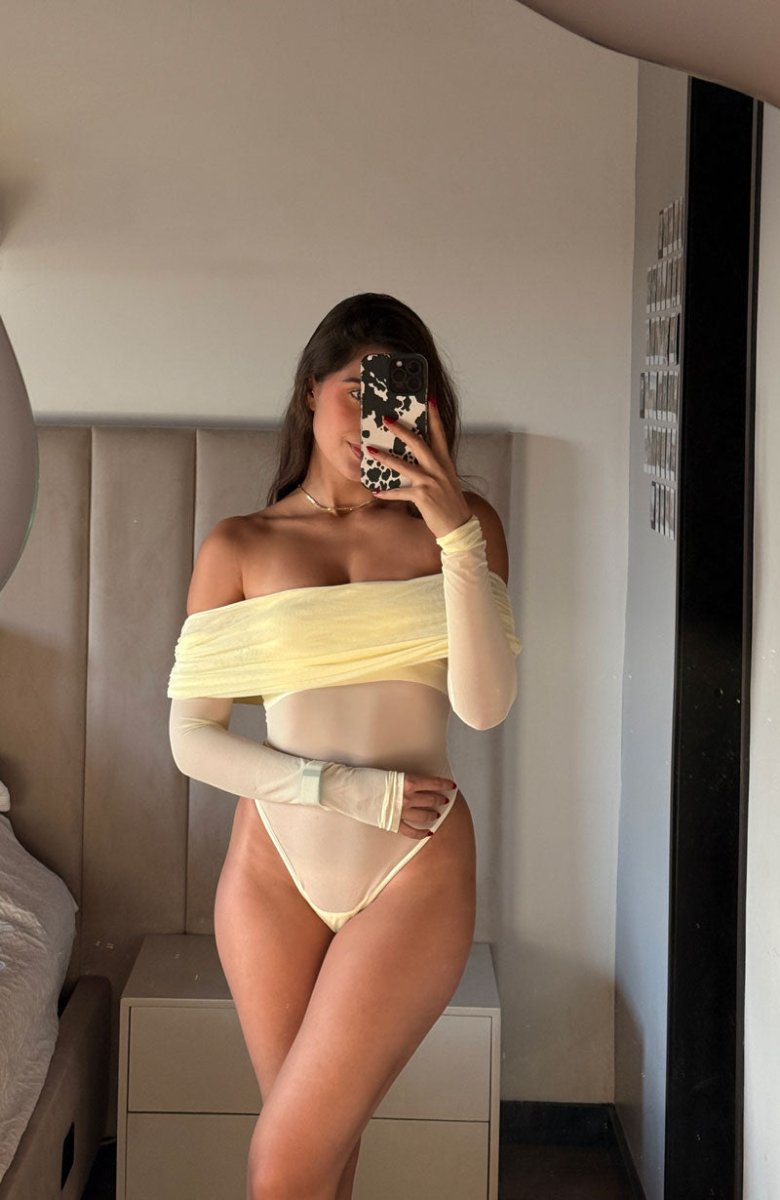 Body en tull  - Butter Yellow