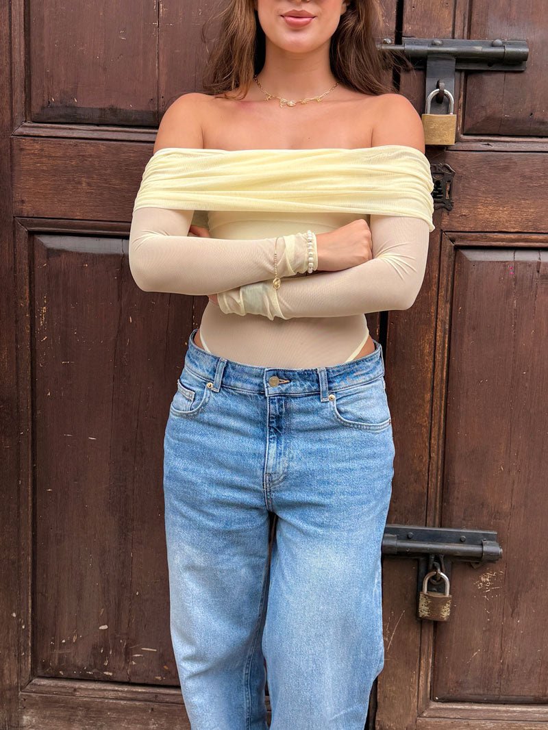 Body en tull  - Butter Yellow