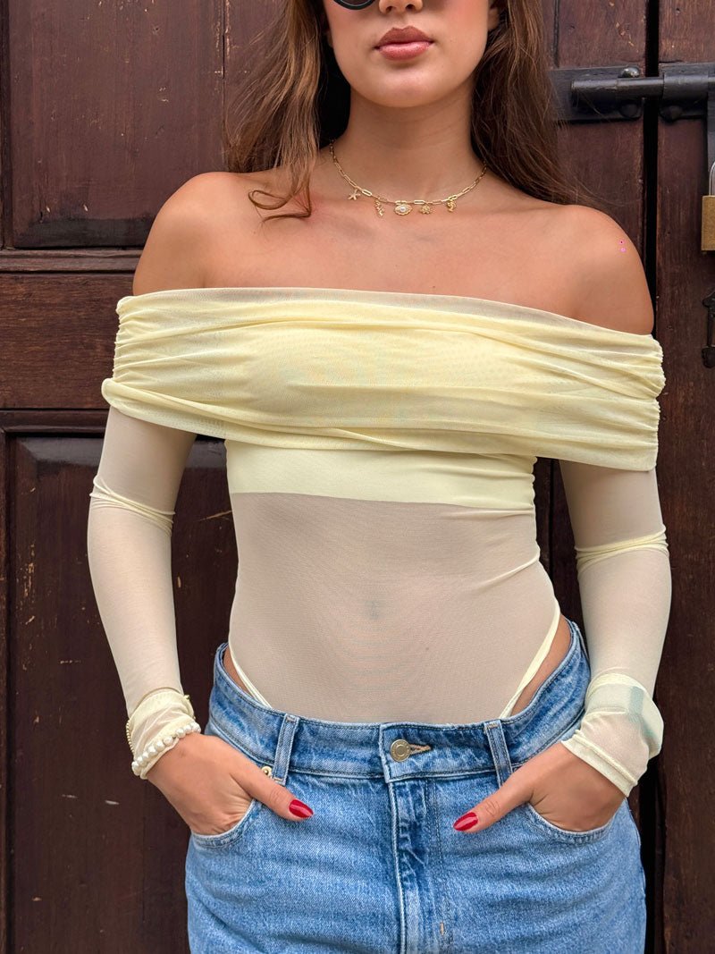 Body en tull  - Butter Yellow