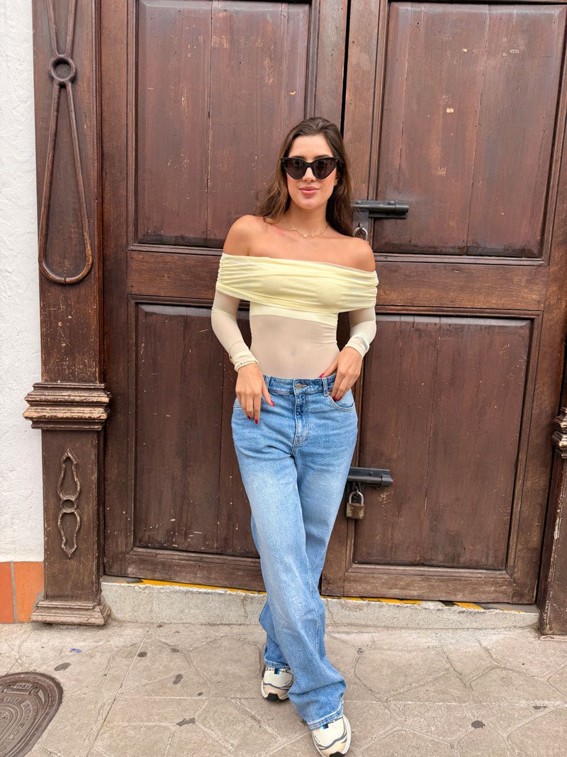 Body en tull  - Butter Yellow