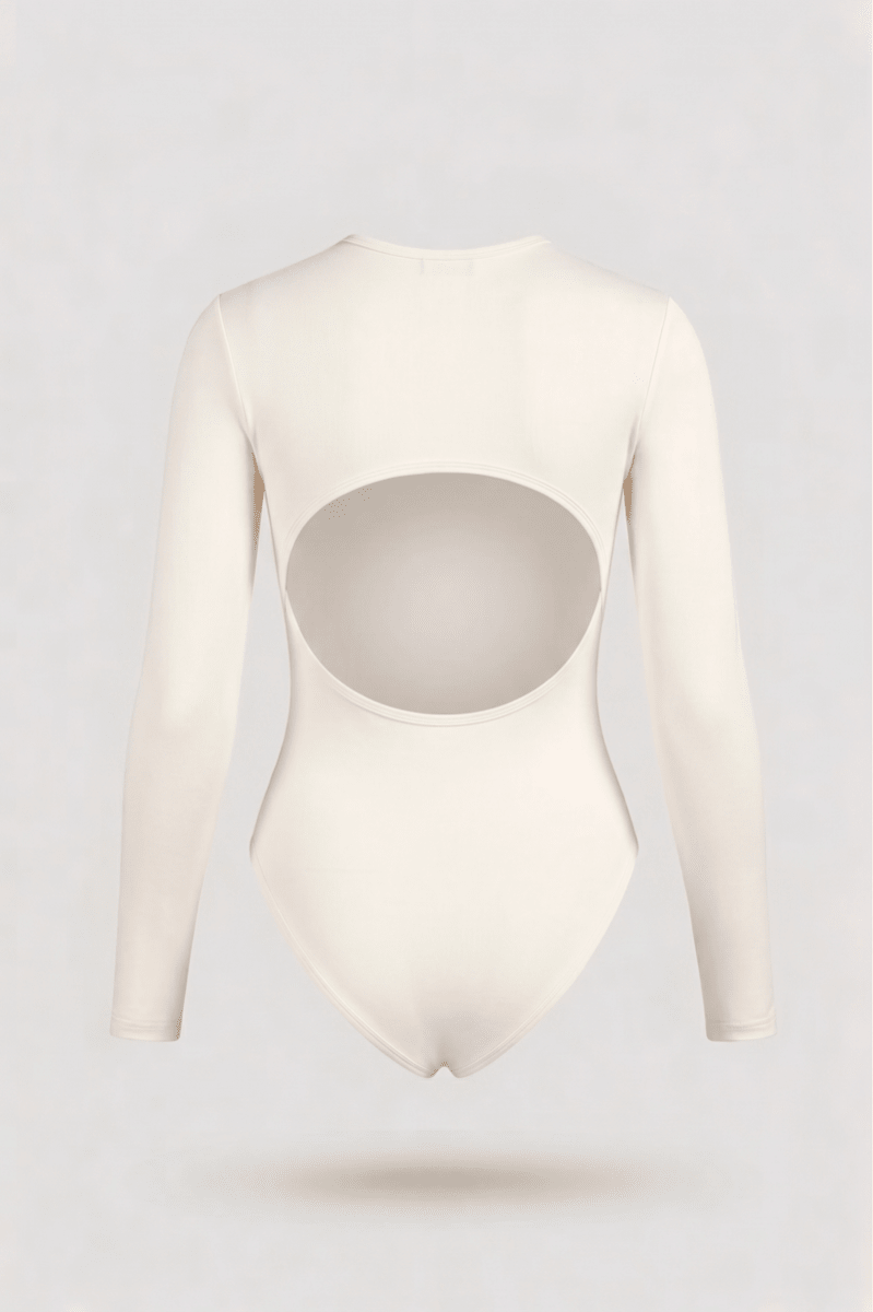 Body Espalda Descubierta Halo - Marfil
