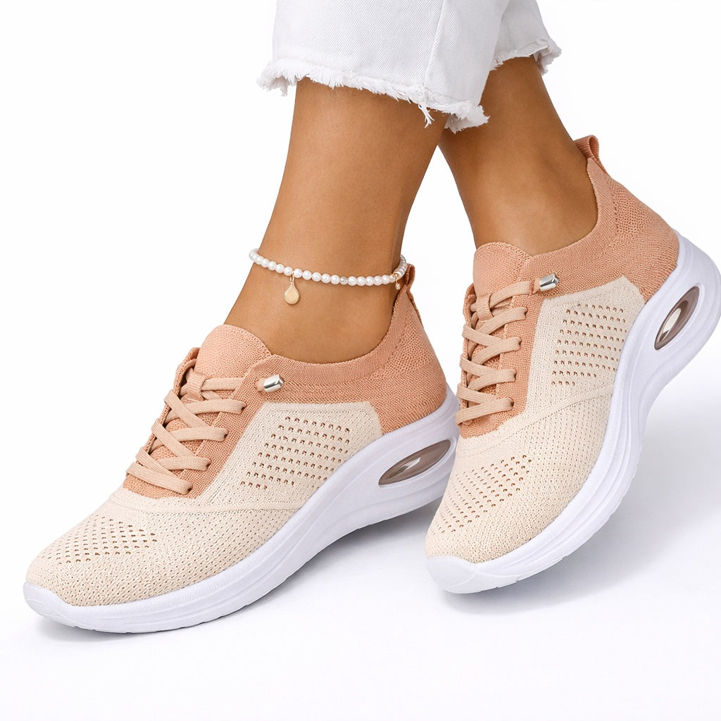 Zapatillas Deportivas Mujer Cordones Suela Amortiguación