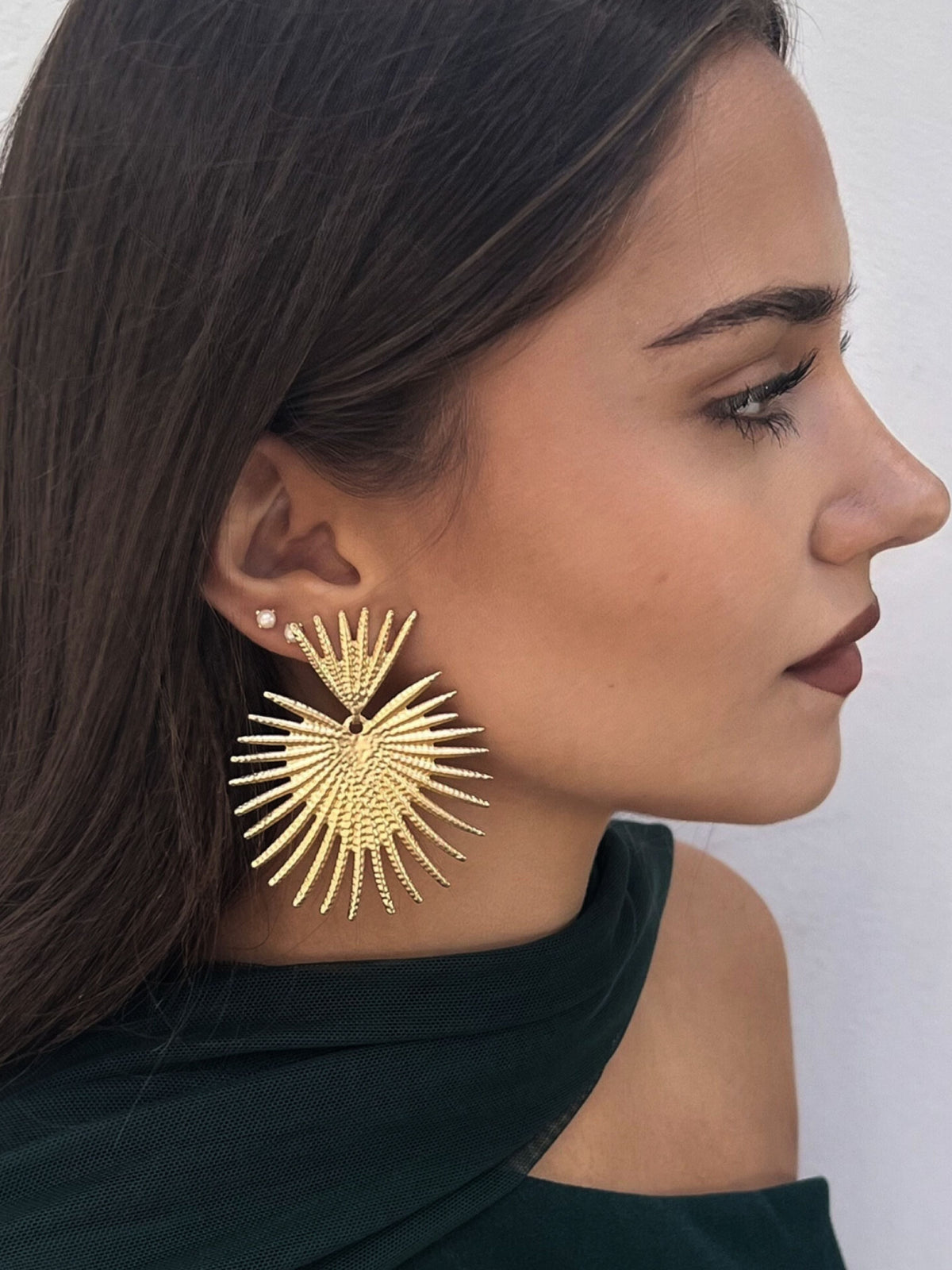Palm Earrings