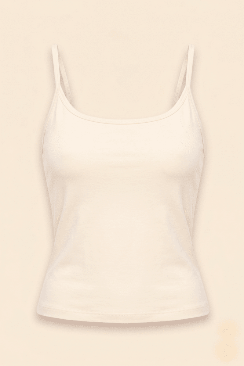 Tank Top Basic - Butter yellow