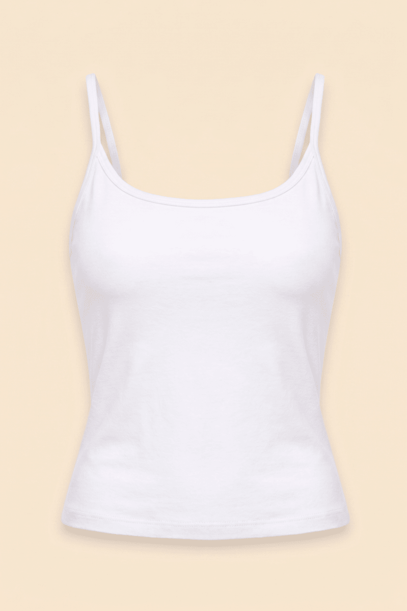 Tank Top Basic - Marfil