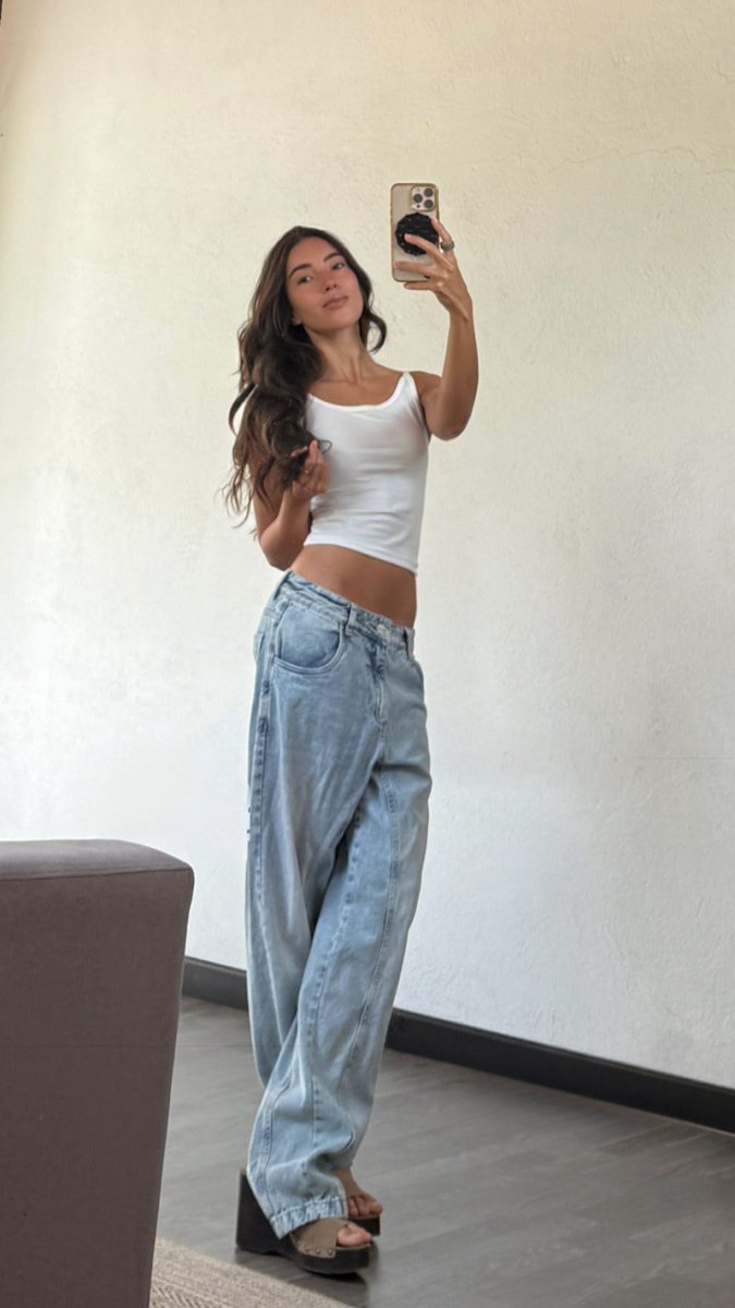 Tank Top Basic - Marfil