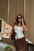 Tank Top Curvo - Beige