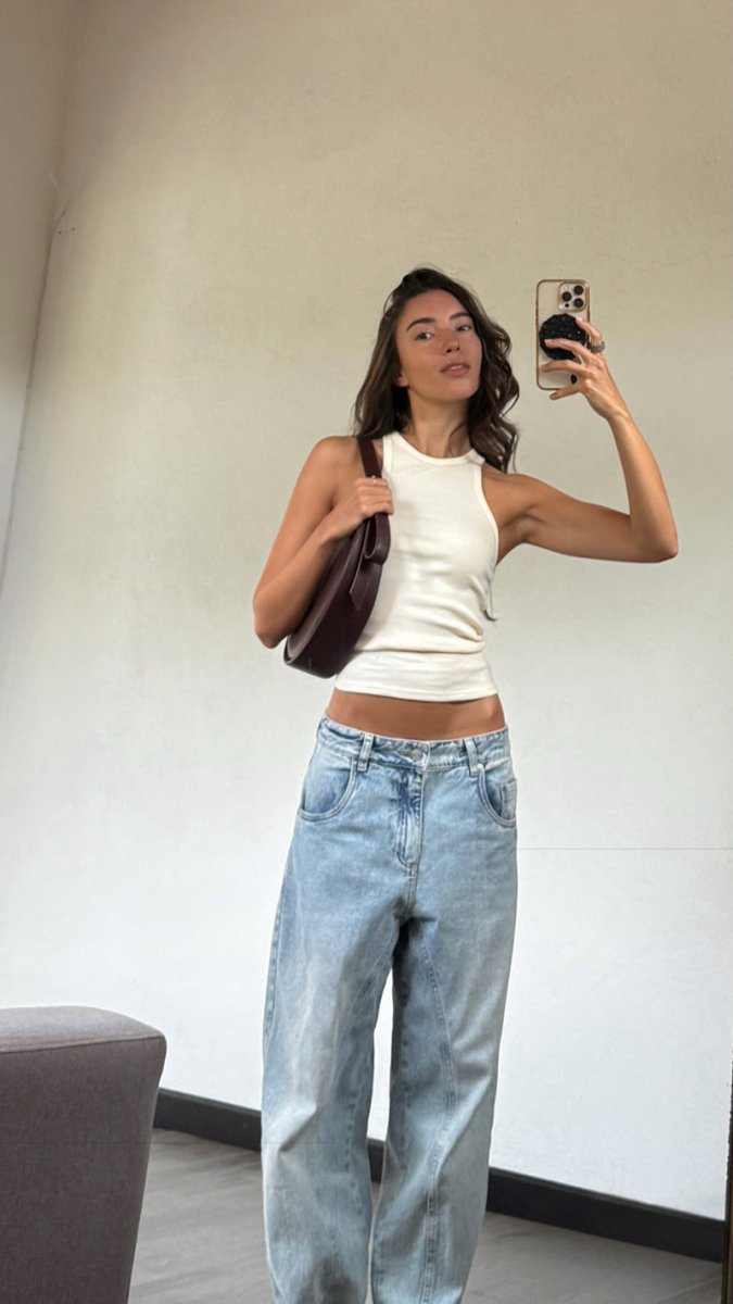 Tank Top Esqueleto - Vainilla