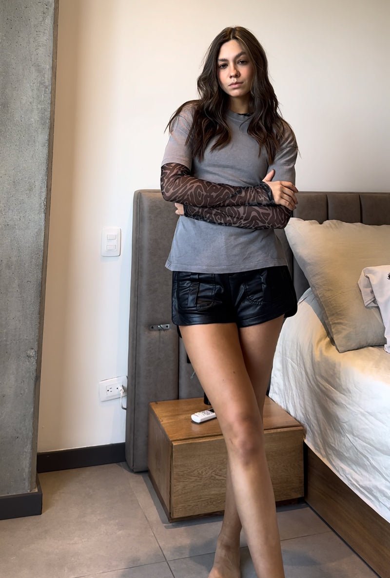 Top Mesh - Zebra